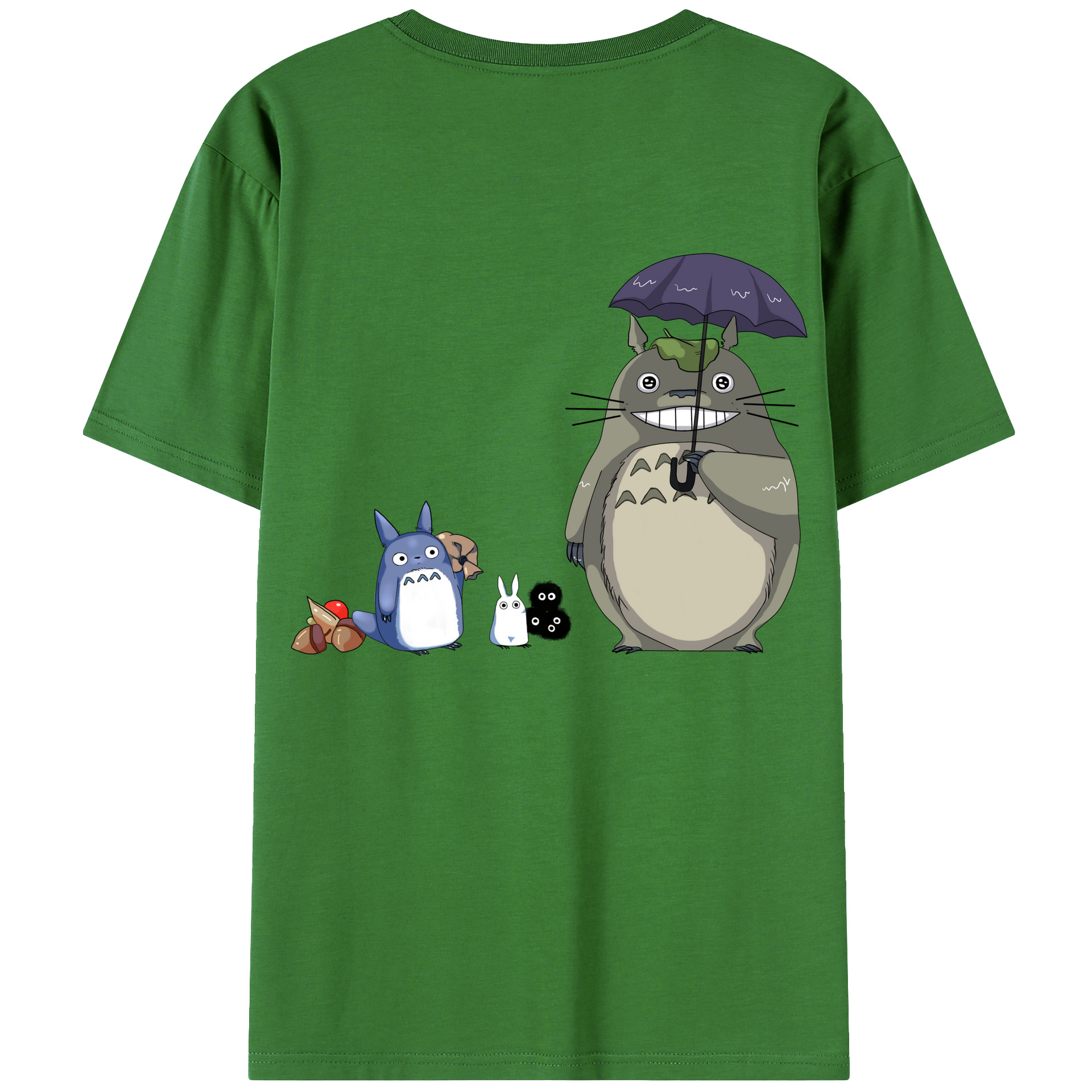 （画像用） となりのトトロ 草壁メイ 草壁サツキ My Neighbor Totoro Satsuki Kusakabe Mei Kusakabe レディース半袖Tシャツ(バックプリント)